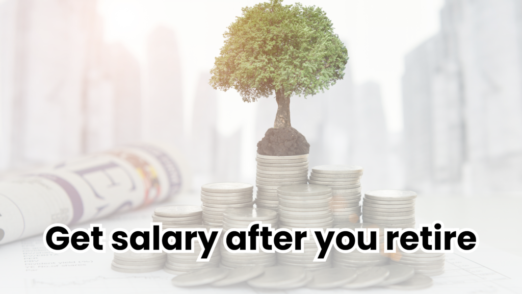 Get salary after you Retire. SWP in mutual funds